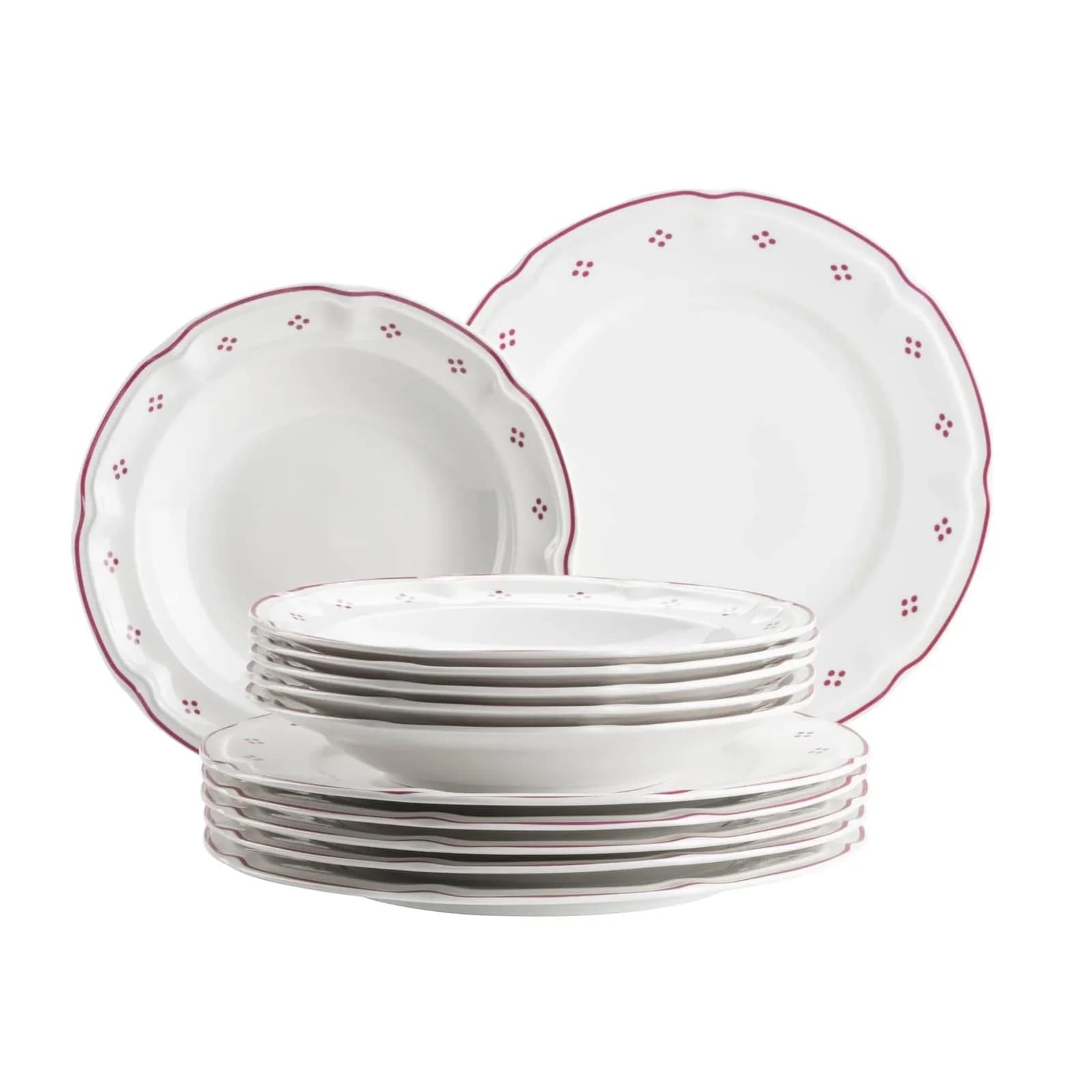 Mäser Tafelservice Lova Porzellan 12-tlg.