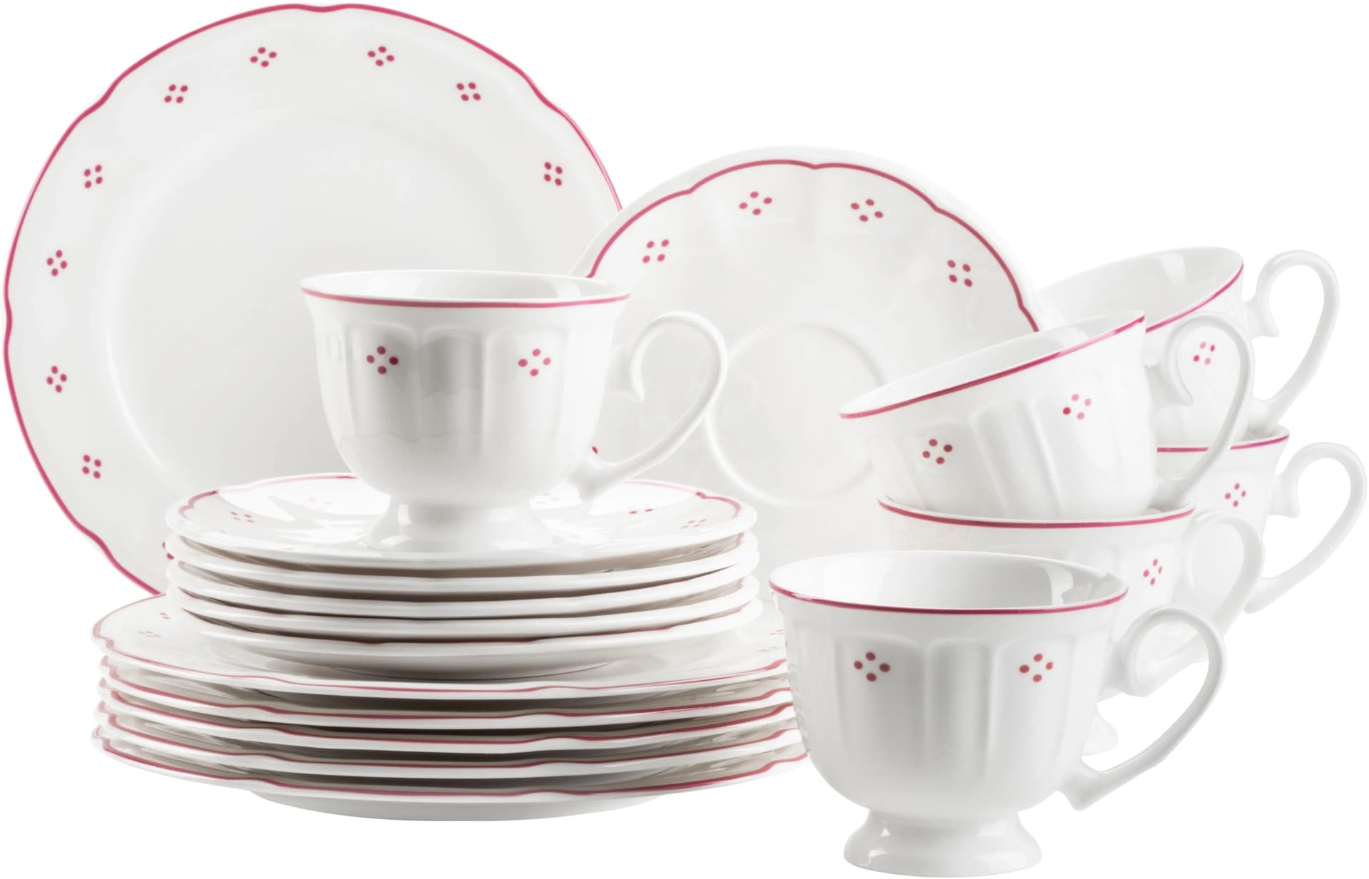 Mäser Kaffeeservice Porzellan Lova 18-teilig - Bild 2