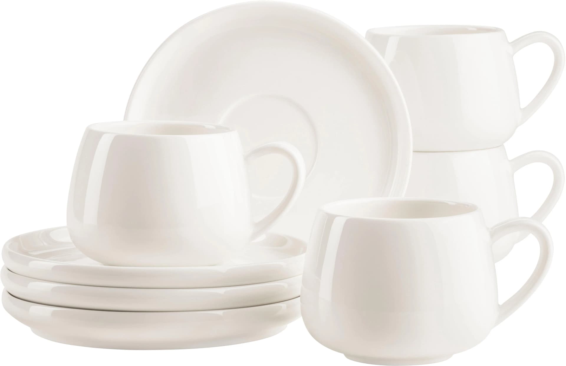 Mäser Taya Kaffeetasse Weiß Porzellan - Bild 3