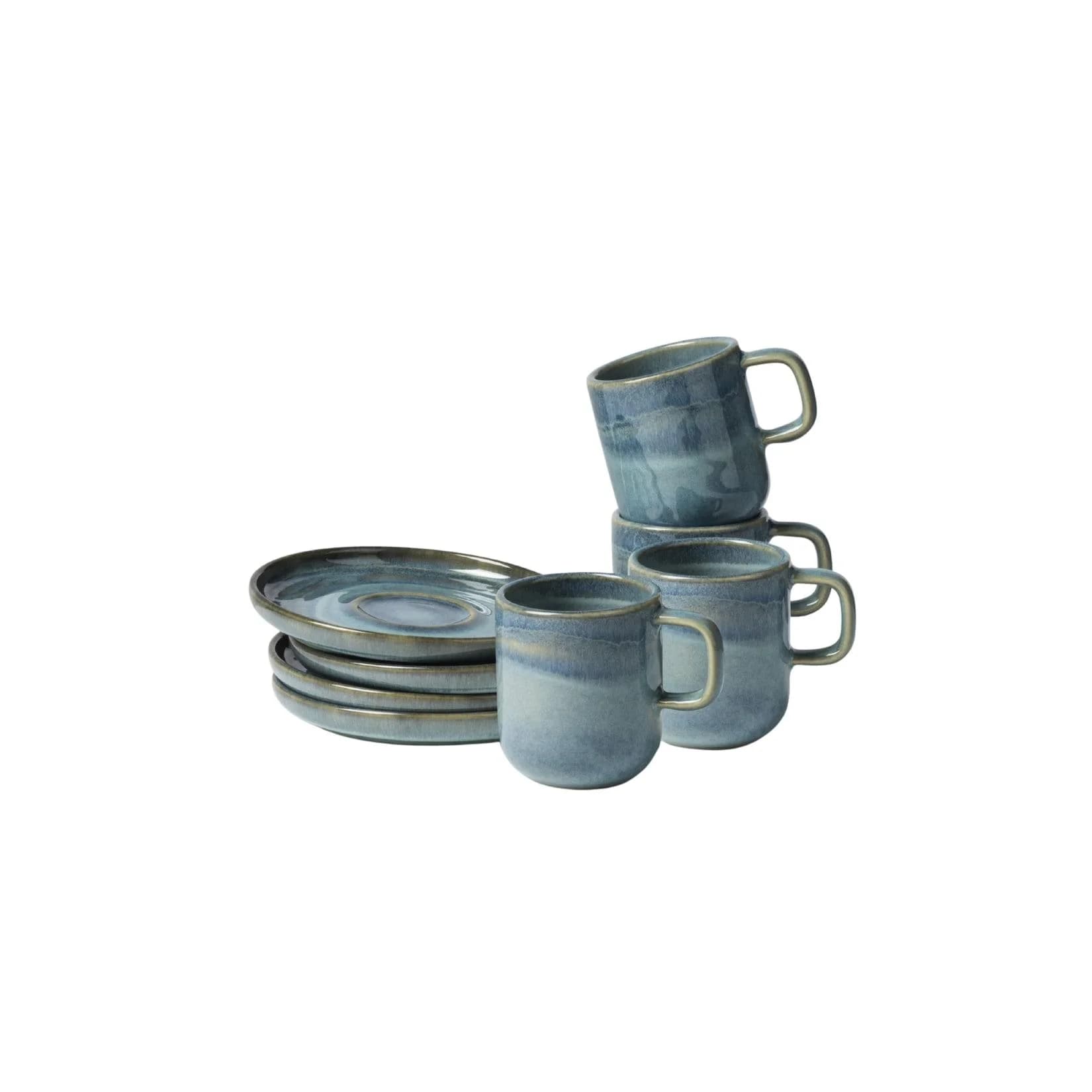 Espressotasse GIPFELSTÜCK Tiefer See Blau Scandi-Style