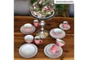 MÄSER Frühstücksteller OSITA Rose Weiß 6x Kuchenteller Steingut Bild 5