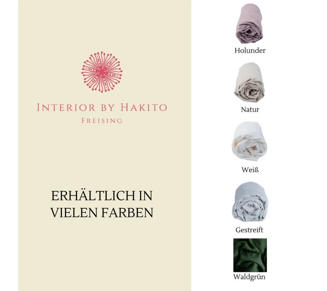 Interior by Hakito Spannbettlaken 100% Leinen GOTS-zertifiziert - Bild 3