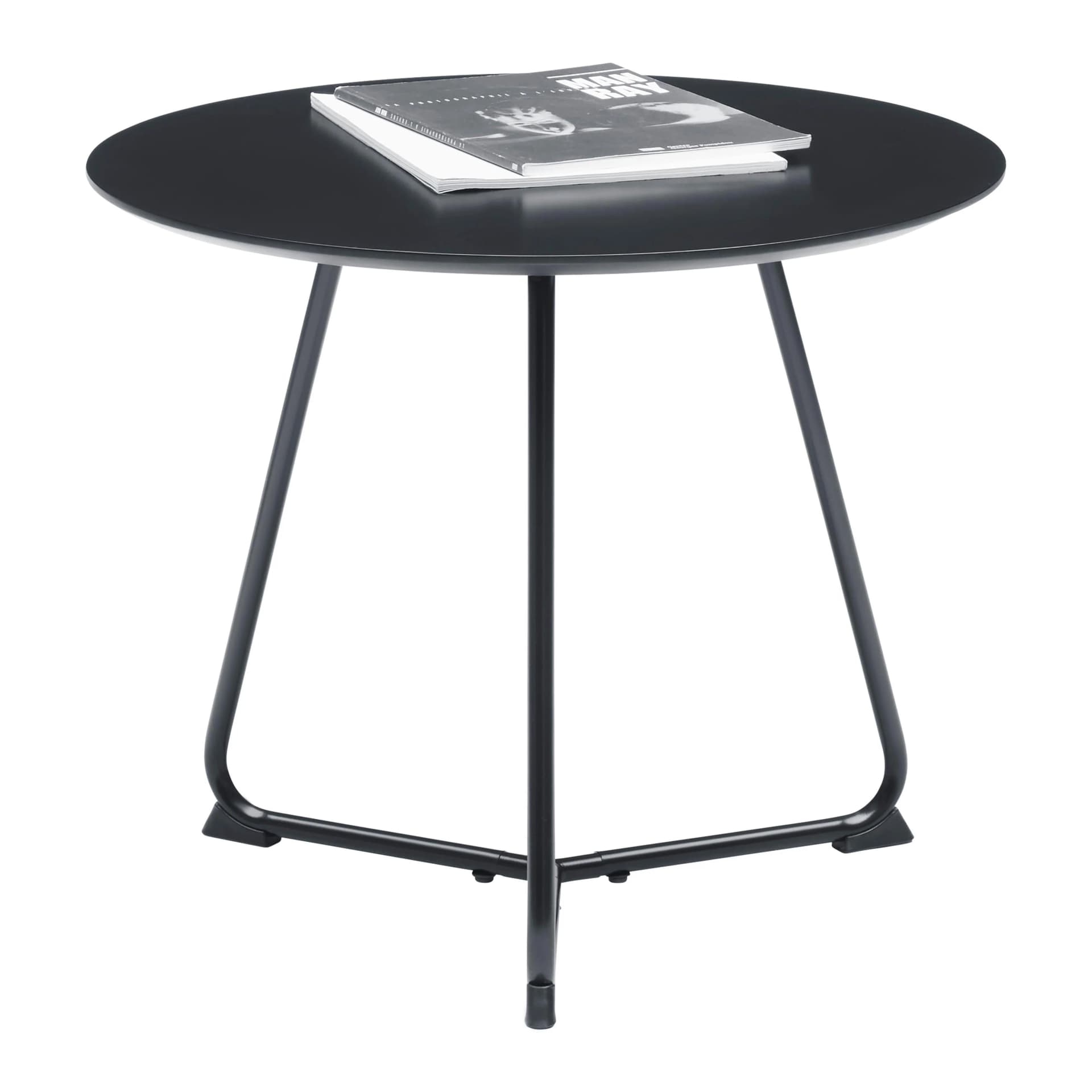 Ambia Garden Loungegarnitur 3-teilig Dunkelgrau Metall Textil