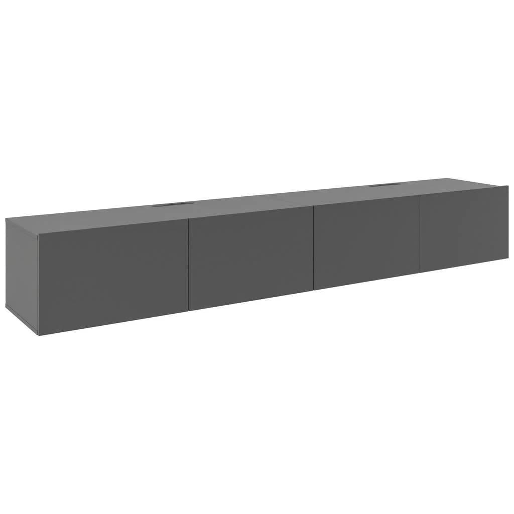 Hom`in Lowboard Newniq Anthrazit Holzwerkstoff