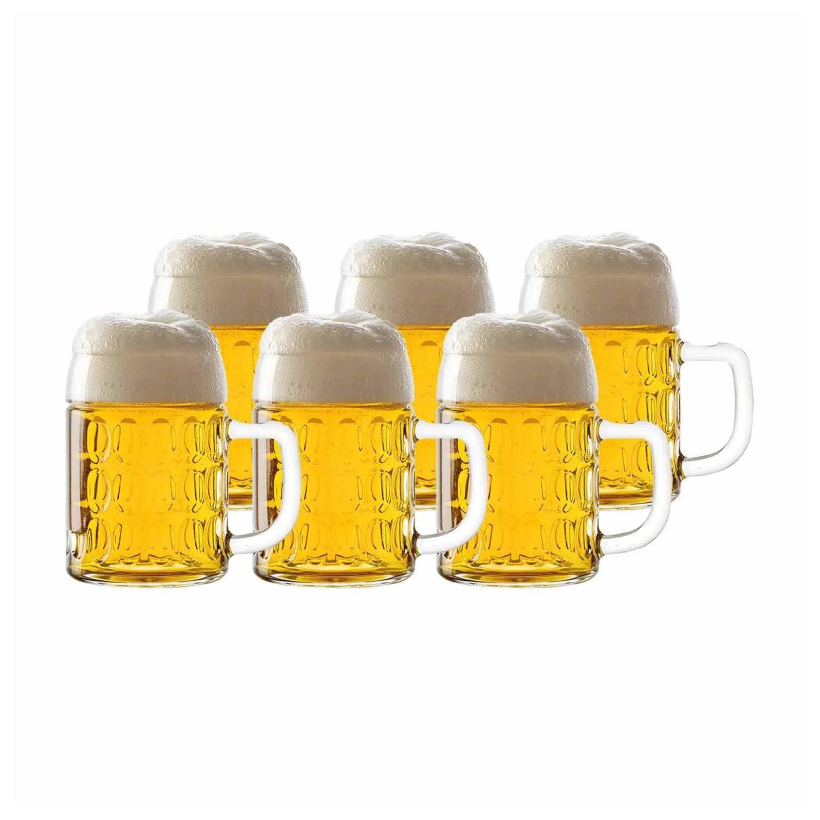 STÖLZLE Bierkrug Kaiser 0,3 Liter 6er Set transparent Glas