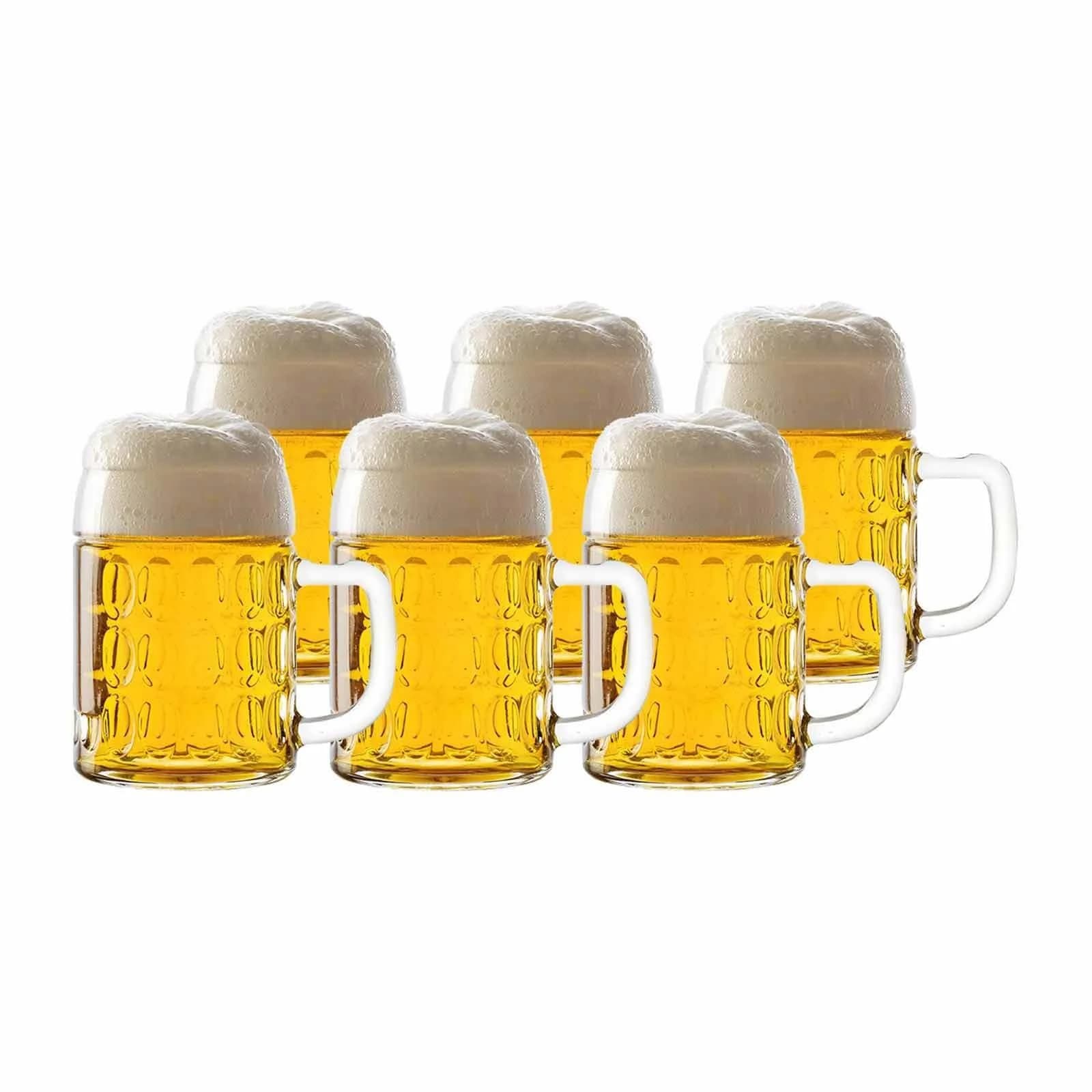 STÖLZLE Bierkrug Kaiser 0,3 Liter 6er Set transparent Glas - Bild 2