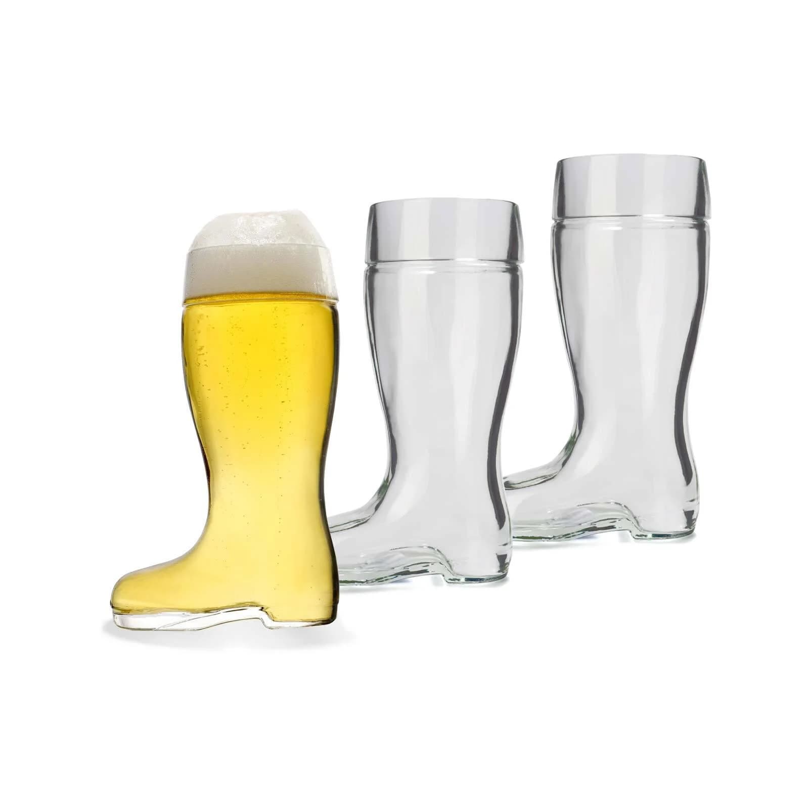 Stölzle Bierglas Stiefel 250 ml 3er Set transparent