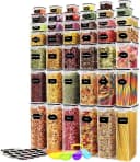 Simloveve Vorratsdosen-Set 42-tlg. BPA-frei & Luftdicht Bild 2