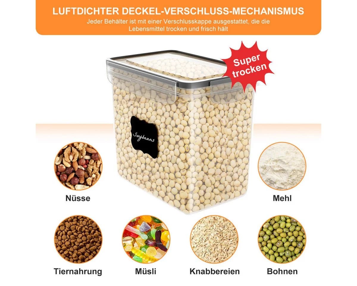 Simloveve Vorratsdosen-Set 42-tlg. BPA-frei & Luftdicht - Bild 5