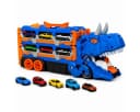 R2 Invest Dinosaurier Autotransporter mit Garage, Abschussrampe & 6 Metallautos Bild 2