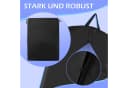 Clanmacy Kleidersack 3St. Schwarz Vliesstoff mit Schuhbeutel Bild 5