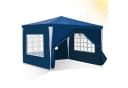 Clanmacy Pavillon Partyzelt Wasserdicht mit Fenster 3x3m/3x6m Bild 2