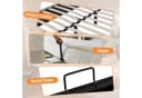 i@home Polsterbett 160x200 Beige mit Stauraum & Ladestation Bild 5
