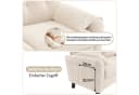 i@home 2-Sitzer Polstersofa Beige/Grau Chenille Stoff Bild 1