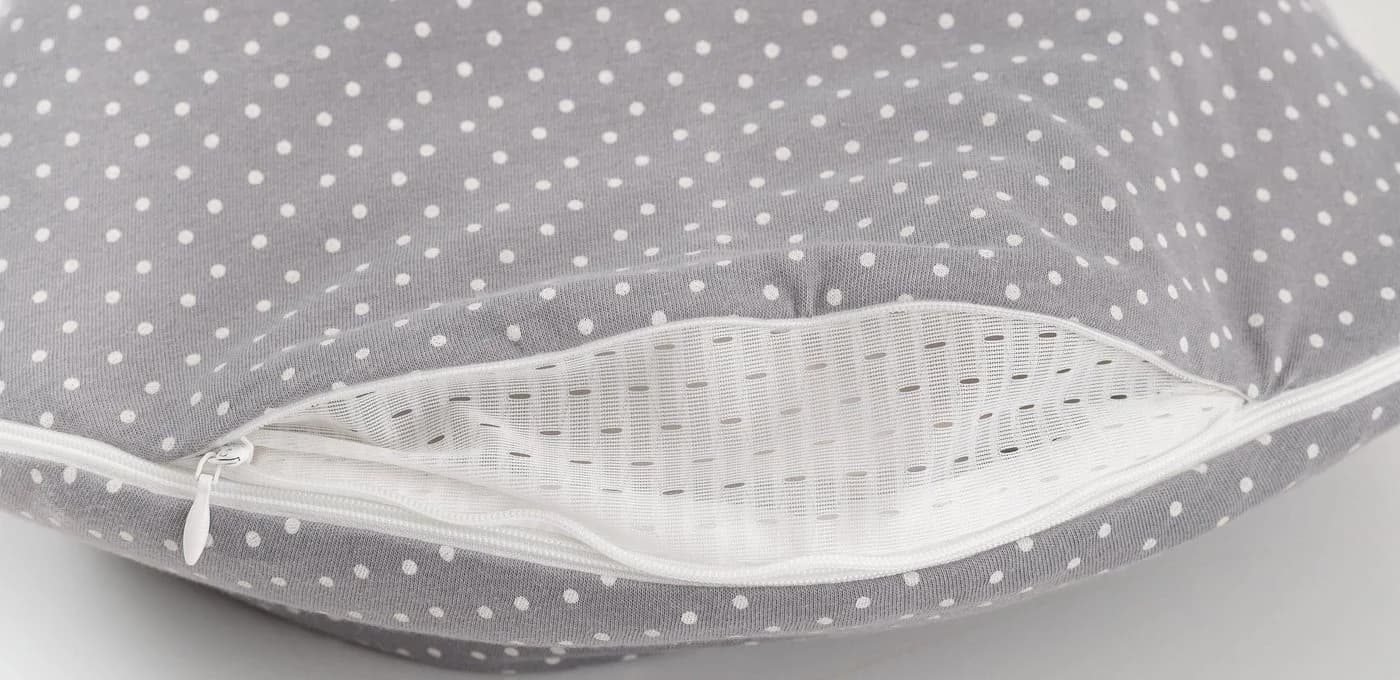 Träumeland Babyschlafsack Pünktchen Grau 56/62 mit Belüftung - Bild 5