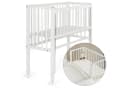 Fillikid Beistellbett Vario 2in1 Weiß Kinderbett Bild 2