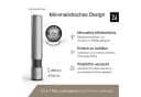 LARS NYSØM Gewürzmühle Lagom Edelstahl XXL Keramikmahlwerk Silber Bild 4