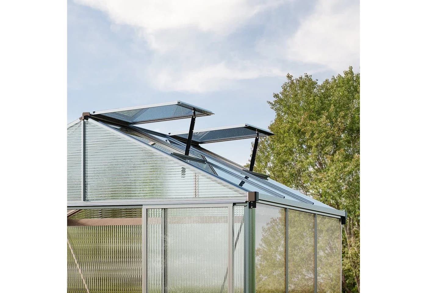 GFP Gewächshaus Premium 22 Aluminium 10 mm Polycarbonat - Bild 4