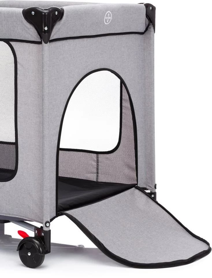 Fillikid Baby-Reisebett Standard grau melange, Inklusive Transporttasche - Bild 3