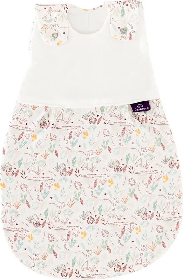 Babyschlafsack TRÄUMELAND LIEMBICH Design Dschungel grün