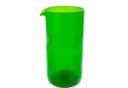 Upglassic Wasserkaraffe Upcycling aus Weinflasche Grün 750ml Bild 5