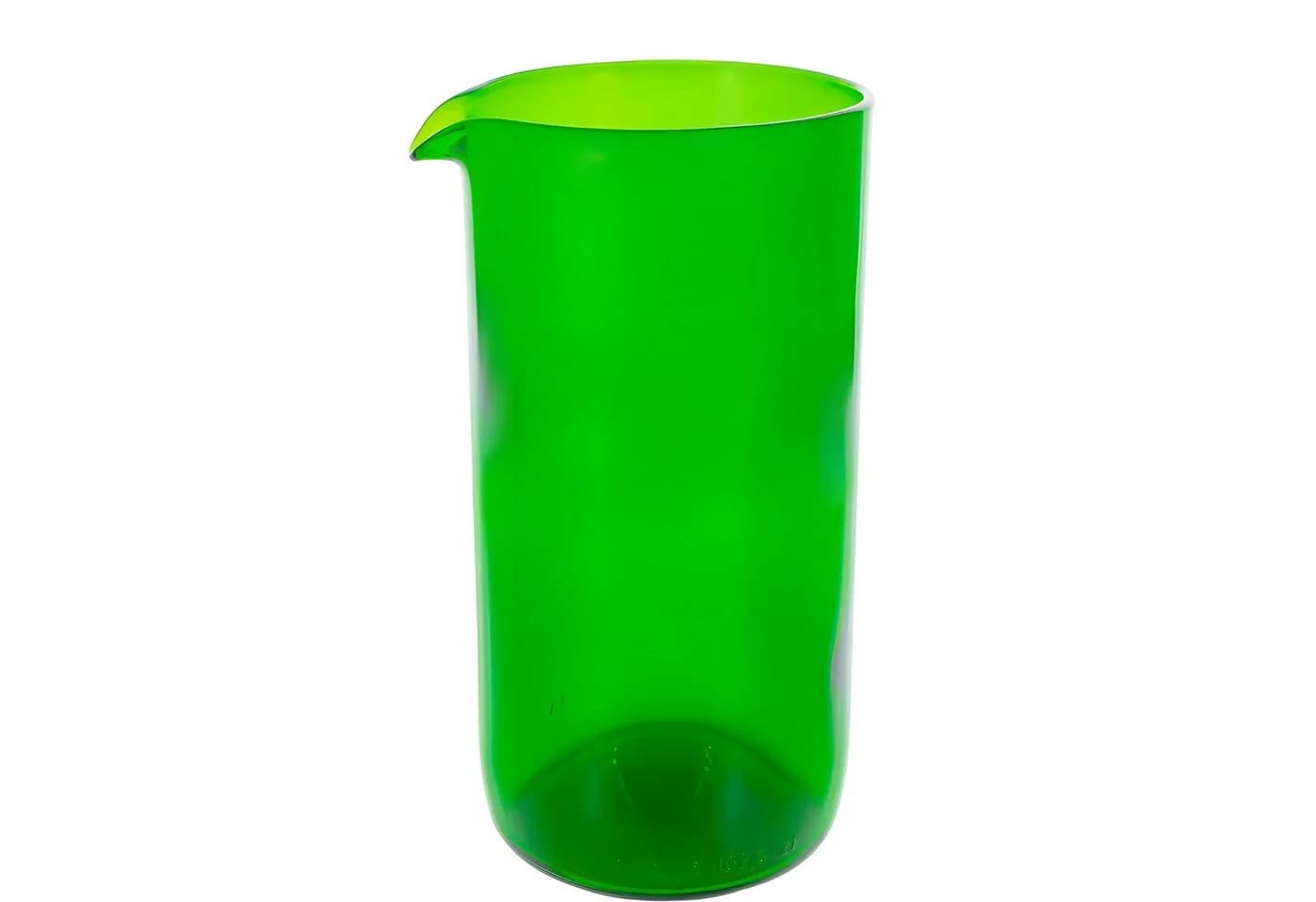 Upglassic Wasserkaraffe Upcycling aus Weinflasche Grün 750ml - Bild 5