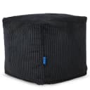 Bruni Sitzwürfel Cubo Cord Schwarz 40x40x40 cm Bild 2