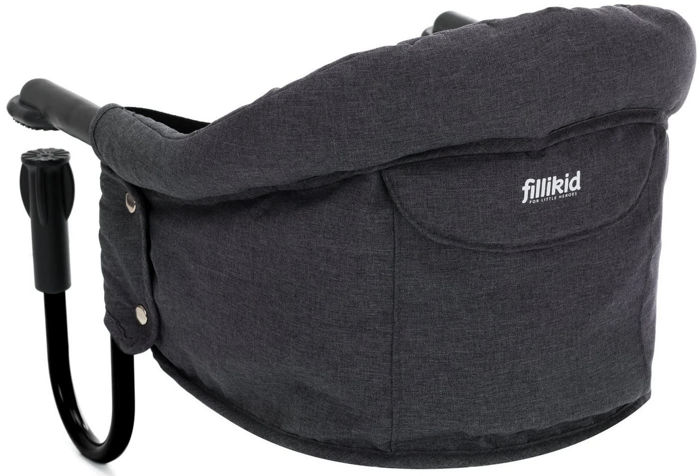 Fillikid Tischsitz Flexi Grau Melange - Kompakt & Tragbar