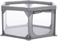 Fillikid Laufgitter 6-Eck Grau mit Transporttasche Bild 2