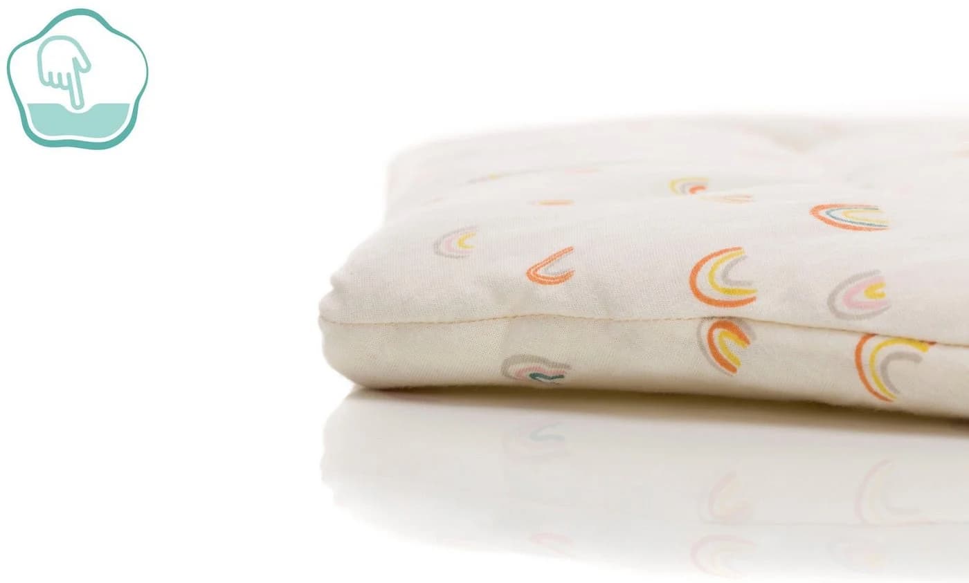 FILLIKID Laufgittereinlage Jersey Rainbow Beige Baumwolle Polyester - Bild 5