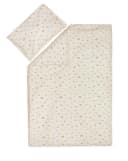 Fillikid Babybettwäsche 100x140 cm Baumwolle Regenbogen Beige Bild 2