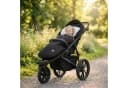 Fillikid Fußsack Light Big Schwarz - Universeller Sommerfußsack für Kinderwagen Bild 1