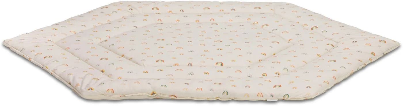 Fillikid Laufgittereinlage 6-eck Jersey Beige
