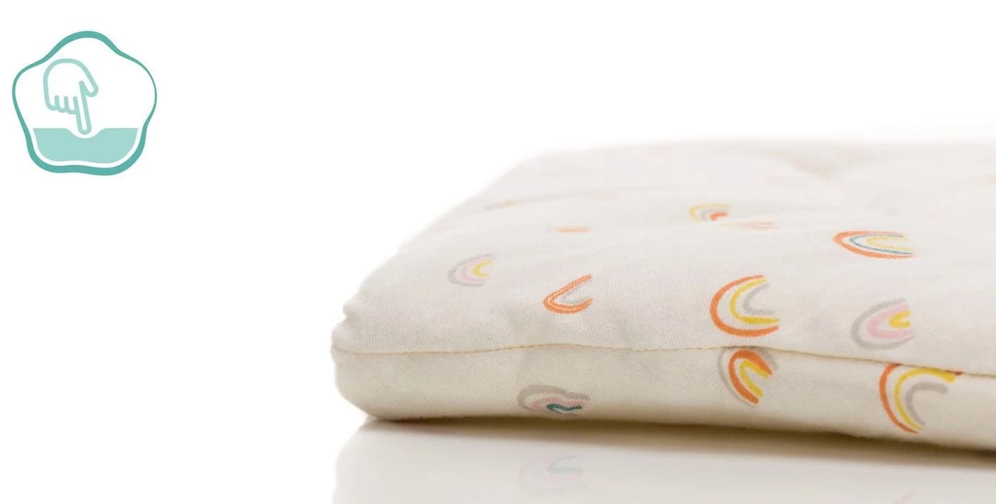 Fillikid Laufgittereinlage 6-eck Jersey Beige - Bild 5