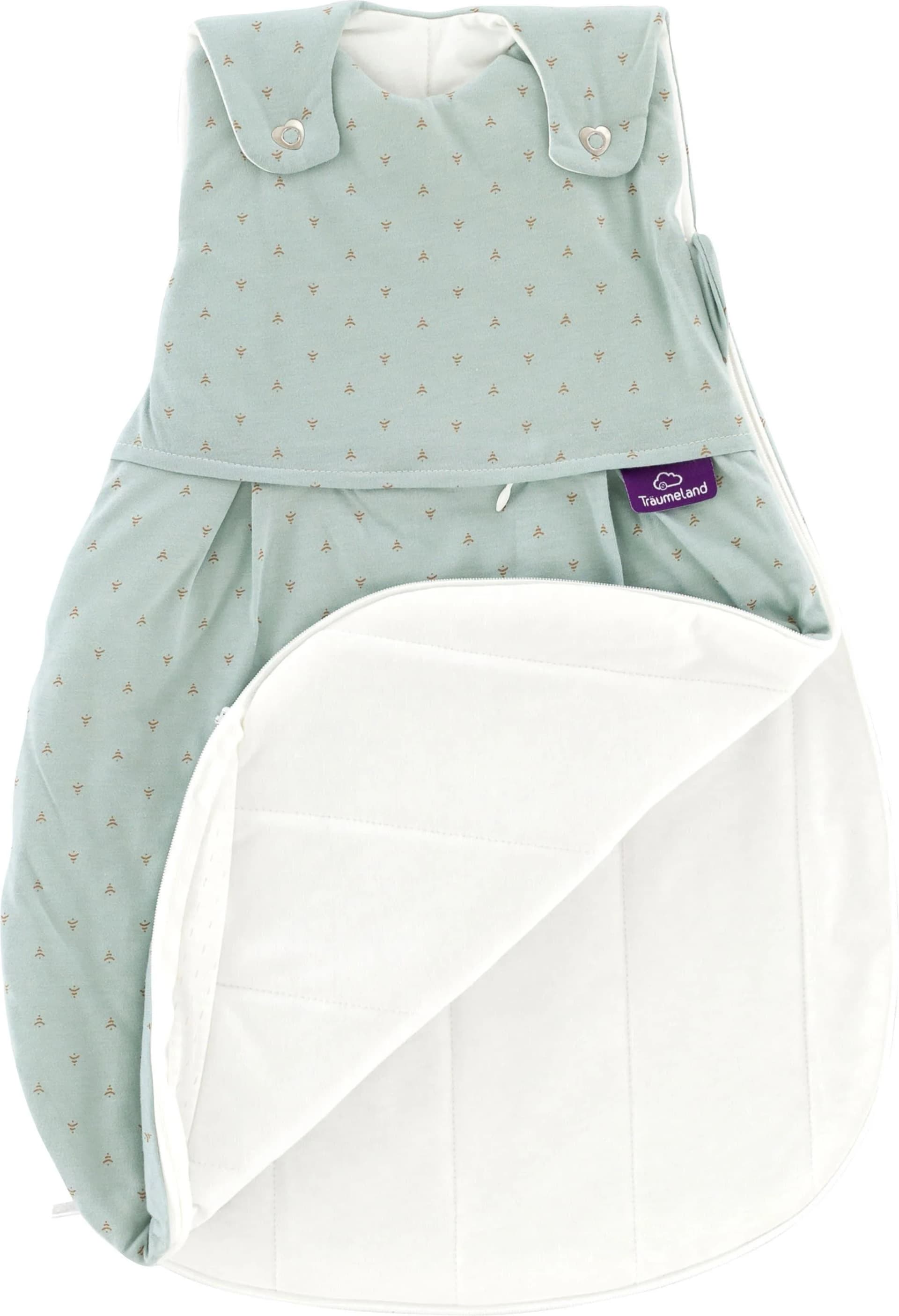 TRÄUMELAND Babyschlafsack LIEBMICH 3tlg. Set Twister blau