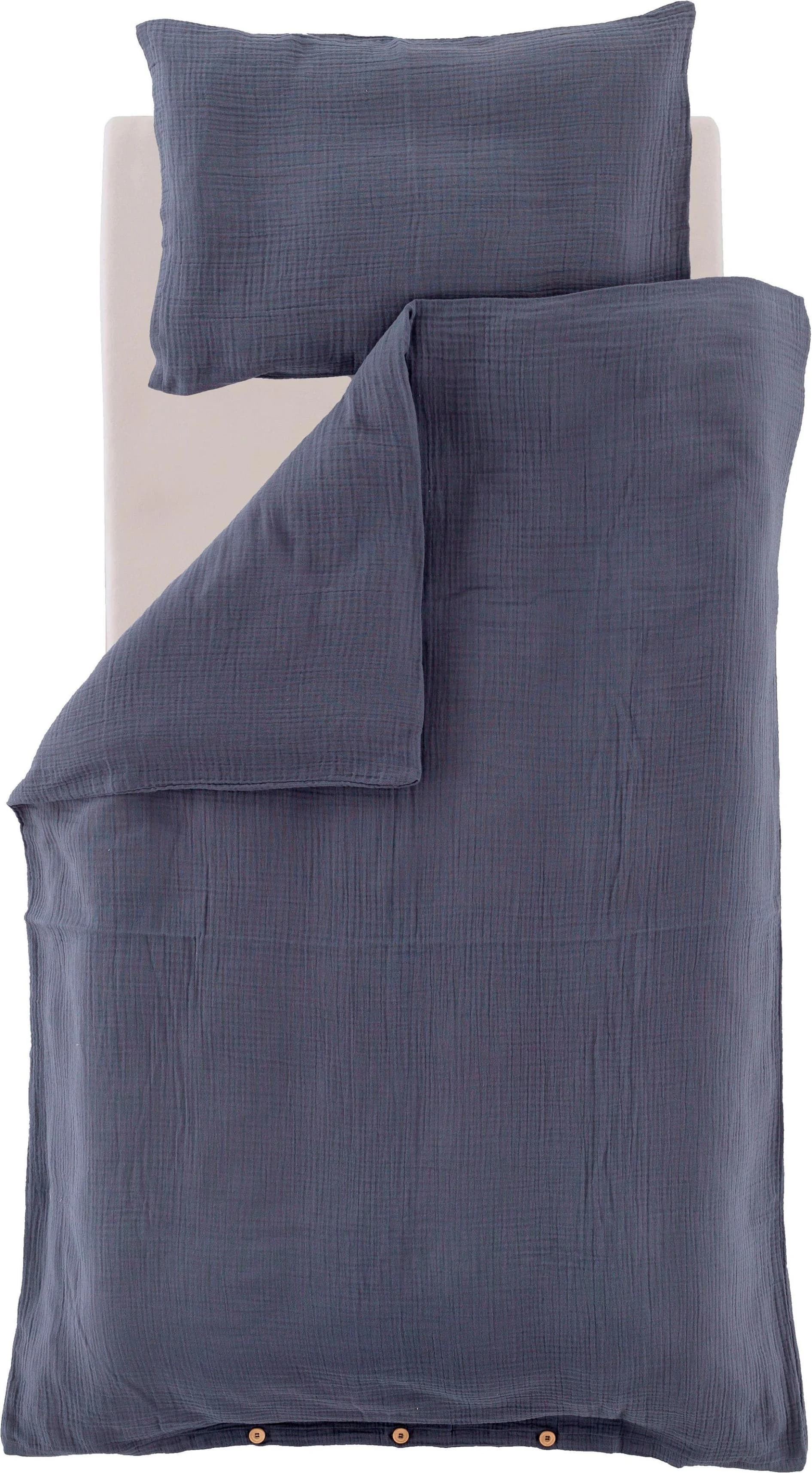 Babybettwäsche Träumeland Bio-Baumwolle Blau