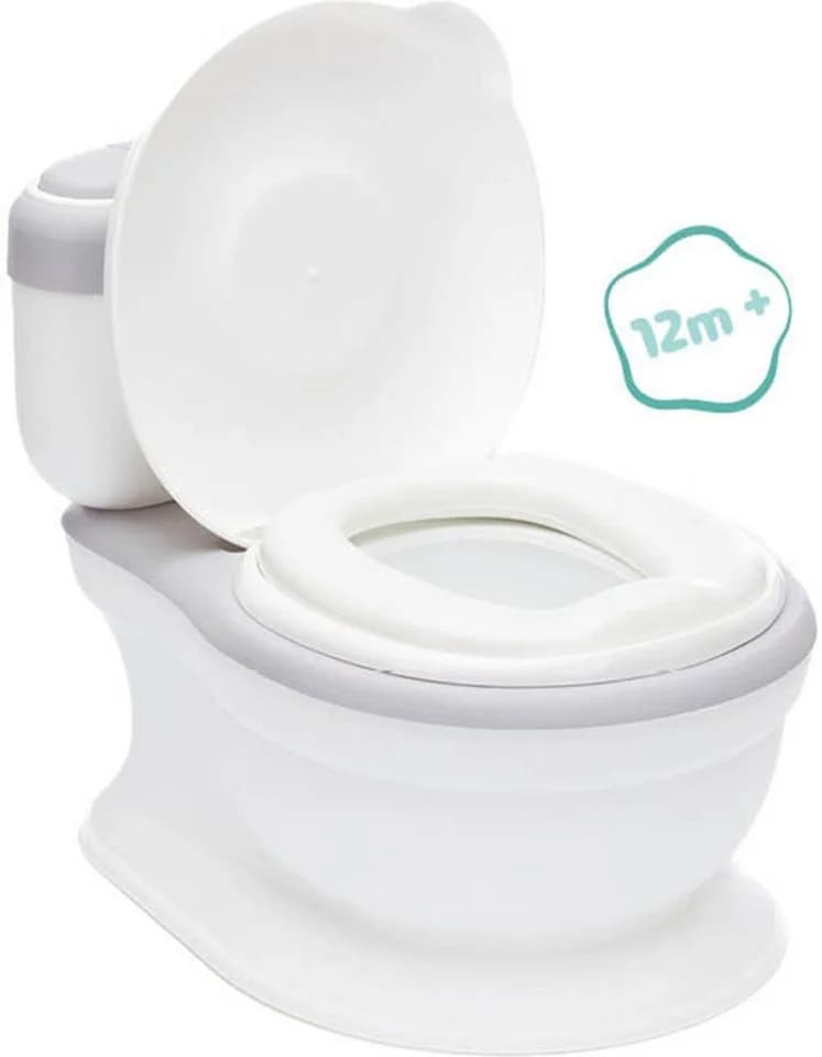 FILLIKID Mini Toilette Marlin Grau/Weiß mit Soundeffekt - Bild 3