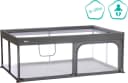 Fillikid Laufgitter Rio XL Grau Aluminium-Rahmen Seiteneinstieg Bild 1