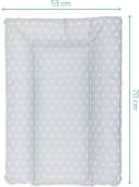 Fillikid Wickelauflage Softy Grau Wasserabweisend Made in Europe Bild 4