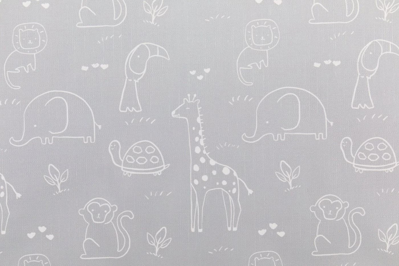 Fillikid Wickelauflage Small Safari Grau - Bild 5