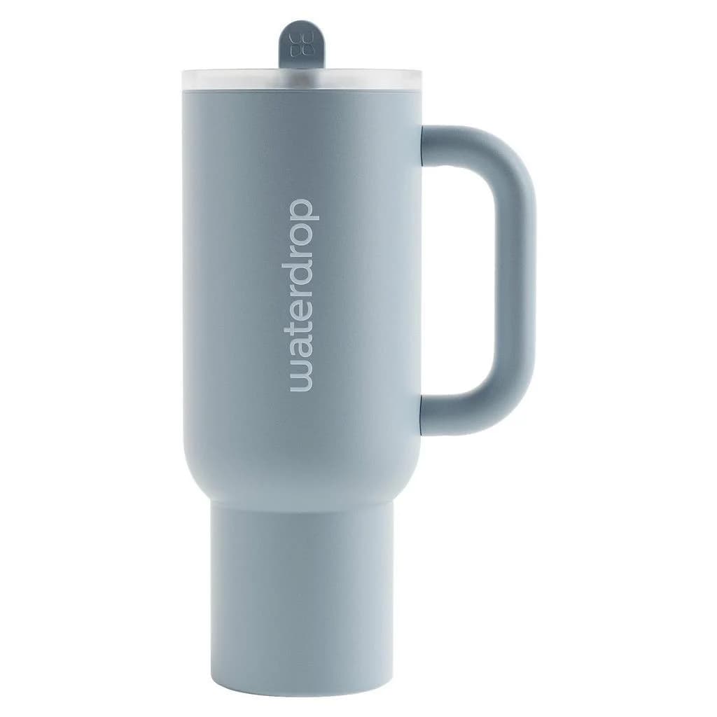waterdrop Thermobecher Hellblau Metall Kunststoff 1,1 L