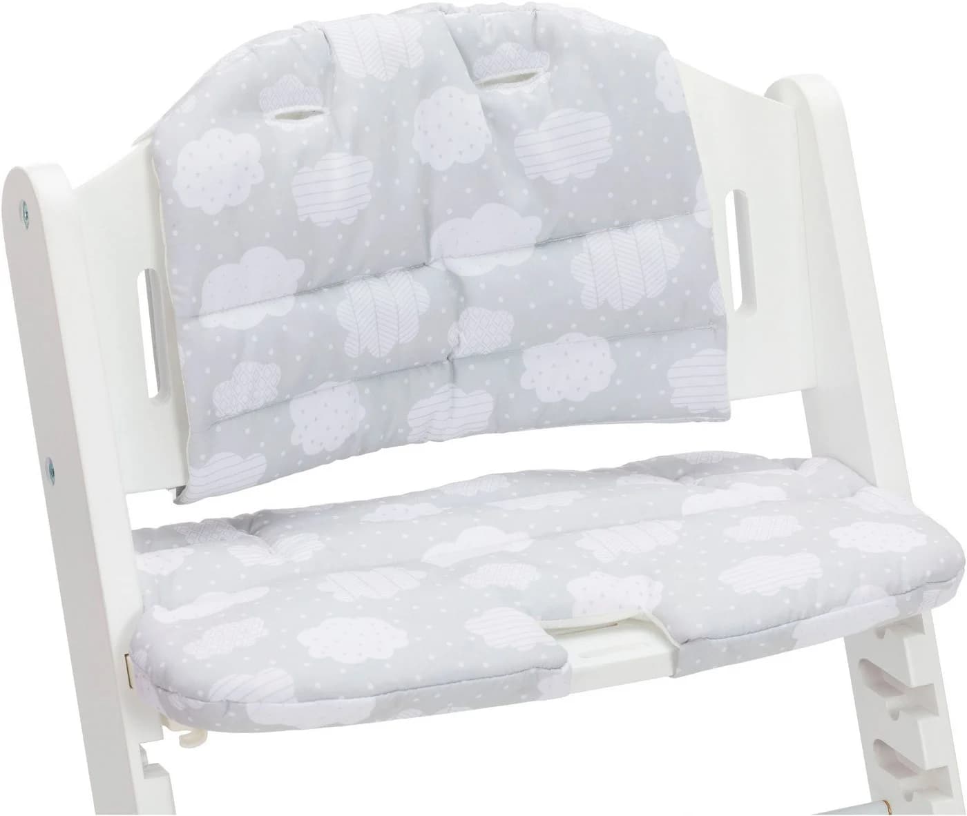FILLIKID Kinder-Sitzauflage Wolke grau für Hochstuhl Pia