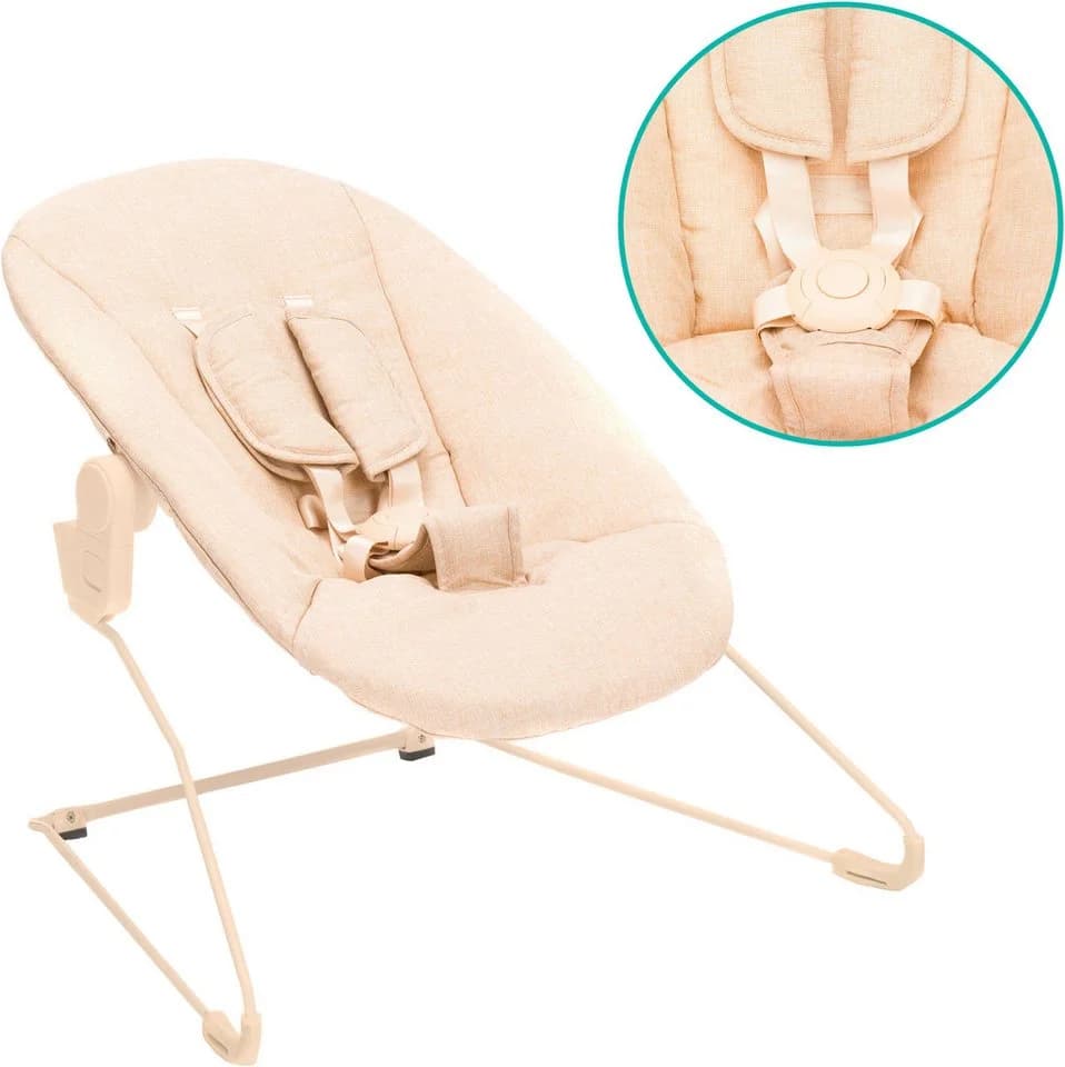 FILLIKID Pia Swing Hochstuhl 3in1 Set mit Neugeborenenaufsatz und Wippe - Bild 4