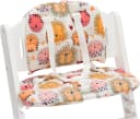 FILLIKID Kinder-Sitzauflage Löwe Weiß Polyester für Hochstuhl Pia Bild 1