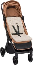 Fillikid Kinder-Sitzauflage Wendeauflage Liner Beige für Buggy und Kinderwagen Bild 1