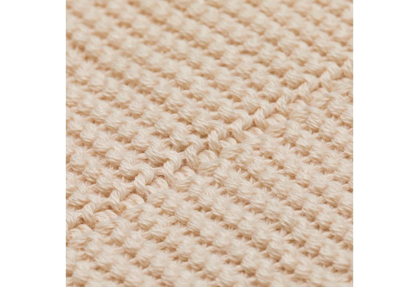 Fillikid Babydecke Strick Beige Baumwolle - Bild 4