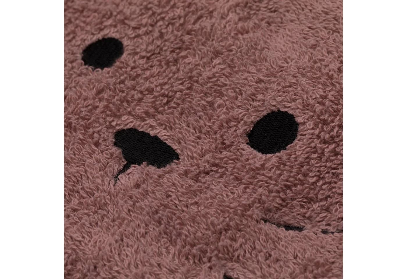 fillikid Kapuzenhandtuch mit Tiermotiv Rosa Frottee - Bild 5