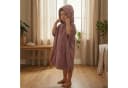 Fillikid Badeponcho Badetuch rosa mit Kapuze und Print Bild 1