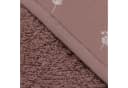Fillikid Badeponcho Badetuch rosa mit Kapuze und Print Bild 4