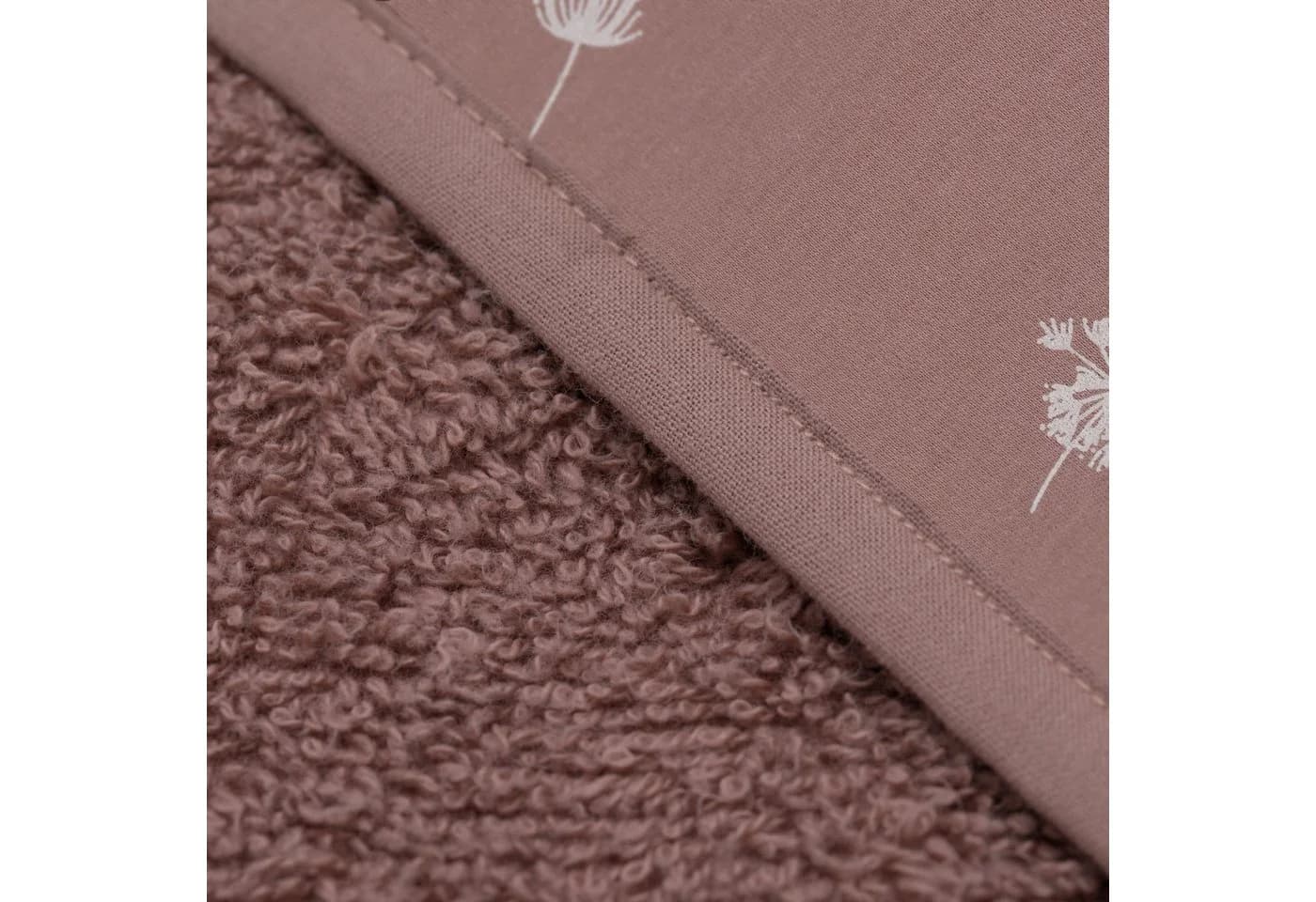 Fillikid Badeponcho Badetuch rosa mit Kapuze und Print - Bild 4